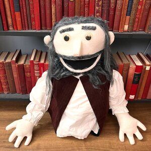 Large Handmade Custom Puppet Old Man